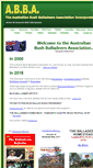Mobile Screenshot of bushballadeers.com.au